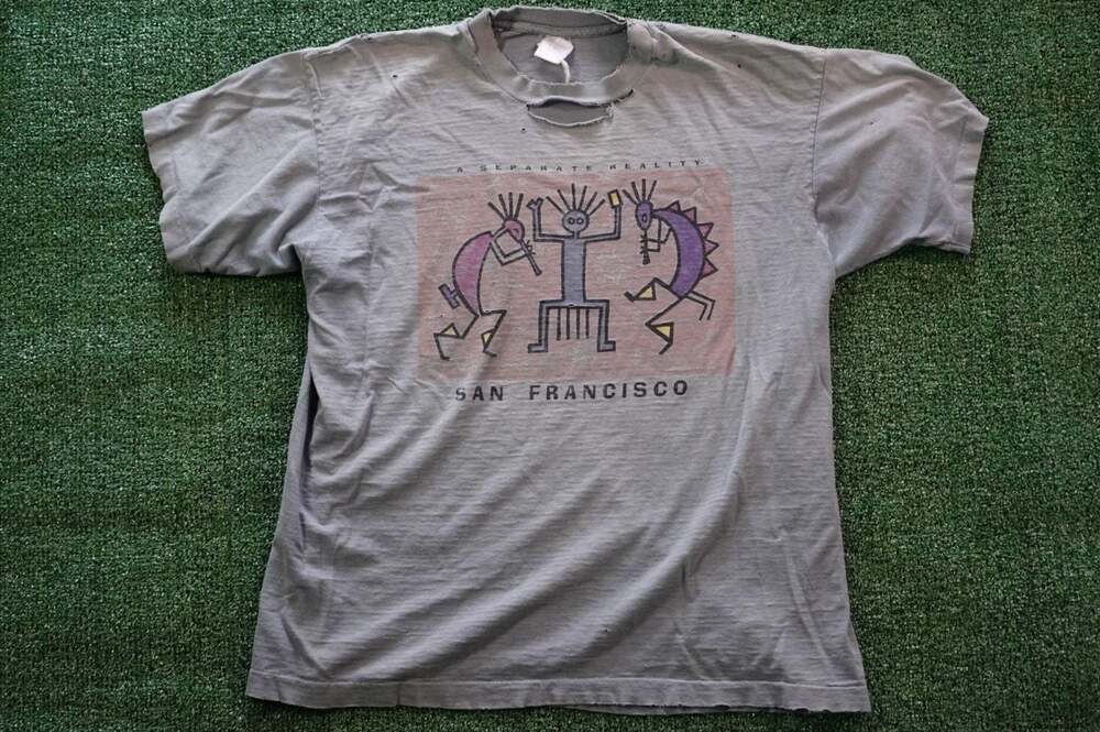 Vintage 90s San Francisco Tribal Single Stitch Distressed T-Shirt